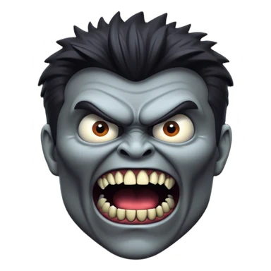 Rick Astley but his head is gray as hell and he blends in with the pitch black background and looks like he’s lurking in the shadows and only he has angry monster teeth and looks like he’s about to eat someone and he is most likely a killer sticker