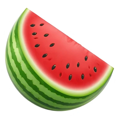 whole watermelon sticker