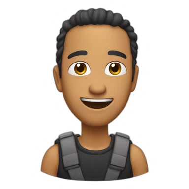 Khaby lame tiktokeur sticker