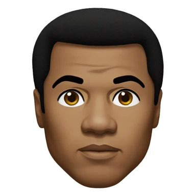 Muhammad Ali sticker