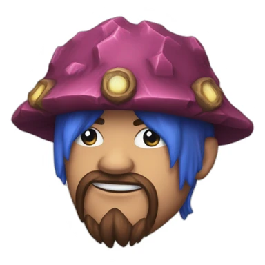 ZERG MIT BLAUER MÜTZE sticker