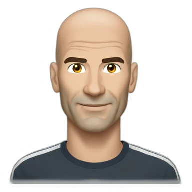Zinedine zidane sticker