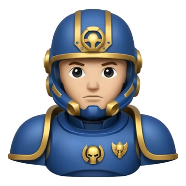 war hammer 40k space marines sticker