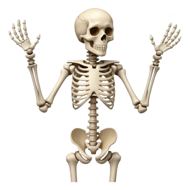 This action 🤷‍♂️ but as a skeleton sticker