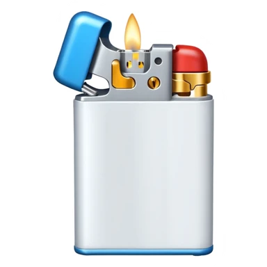 white lighter sticker