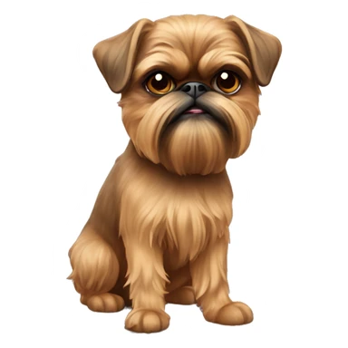 brussels griffon sticker