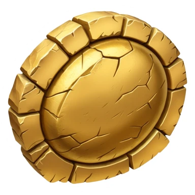 do  gold brut stone  sticker