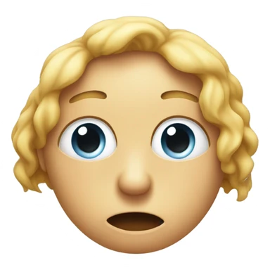 eye twitching emoji sticker