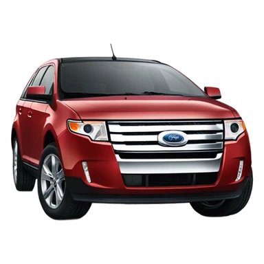 Ford edge red 2010 sticker