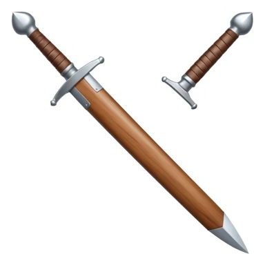 wooden gladius sticker