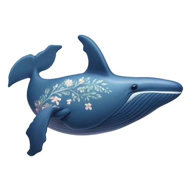 A whale that is Persephone  sticker