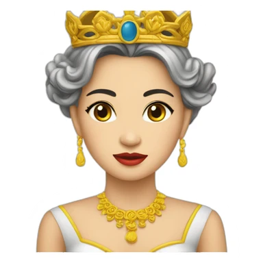 Roi et sa reine sticker