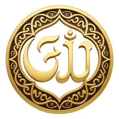 Allah'ın yazısı sticker