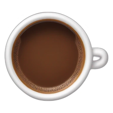 Il ne sourit qui boit un chocolat chaud sticker