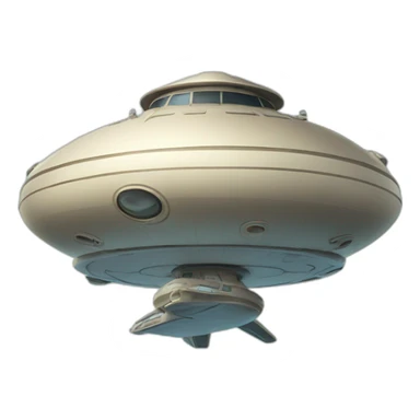 flying saucer with the inscription on the front of the sea ark sticker