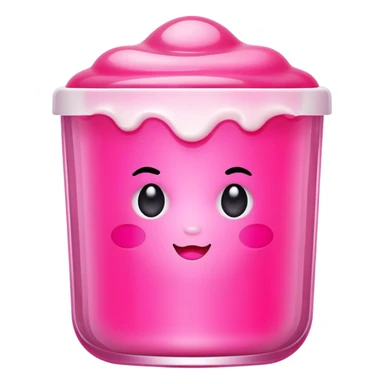 Make an emoji of the jelly tint, product of the brand milk makeup  sticker