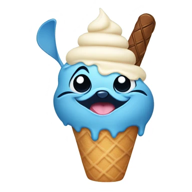stitch woth ice cream sticker