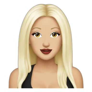Christina Aguilera sticker