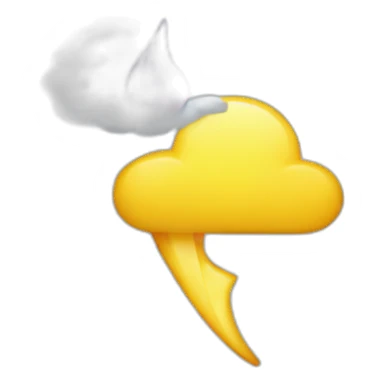 The letter X with rain drop lightning bolt tornado weather sticker