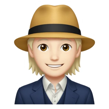 Chuuya nakahara from bungo stray dogs smiling sticker