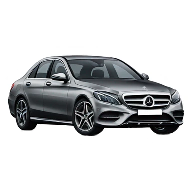 Mercedes-Benz w205 dark gray  sticker