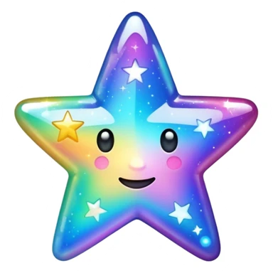 Snap plus star sticker