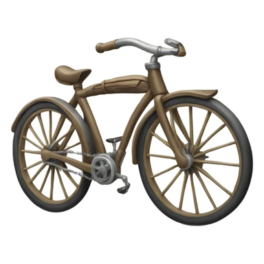 bike with a mounted musket sticker