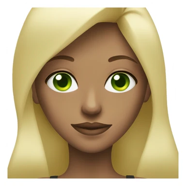 Gym Fitness Blonde Girl With Green Eyes sticker