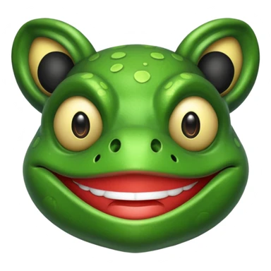 bandit happy frog sticker