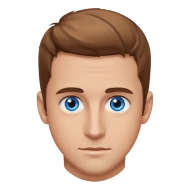 Joey McIntyre blue eyes, light brown hair sticker