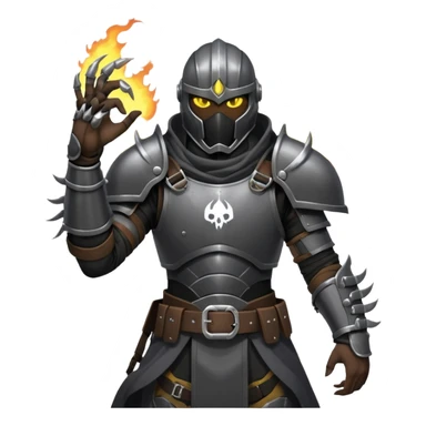 IRON FANG Look: Heavier dark armor with matte steel plates and claw marks Weapon: Retractable glowing energy claws from gauntlets Extras: Smoke bombs clipped to belt Vibe: Silent, intimidating, fiercely loyal Stance: Emerging from smoke, claws extended he is inspired by Mortal Kombat Ninjas sticker