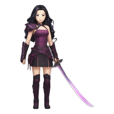 Nezuko démon slayer sticker