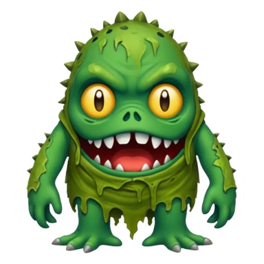 Swamp monster   sticker