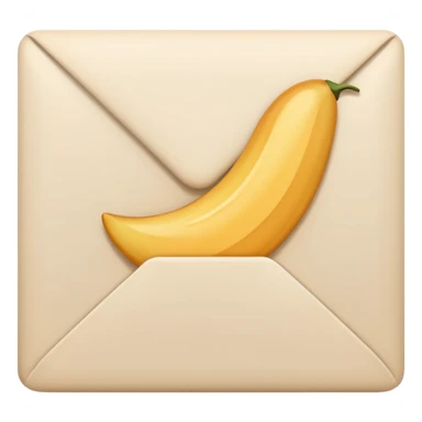 Letter color pale beige creamy sticker