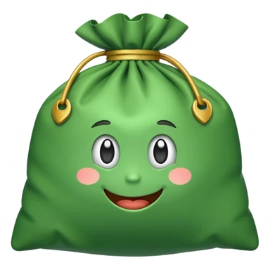 make a moving dollar bag emoji or gif sticker