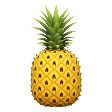 pineapple with X on it sticker