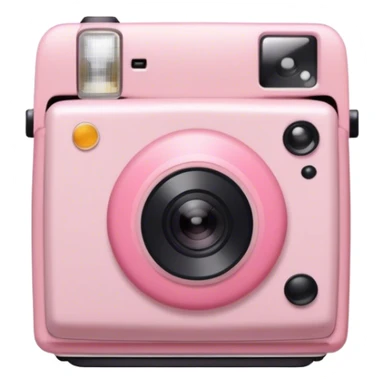 Polaroid pictures frame light pink  sticker