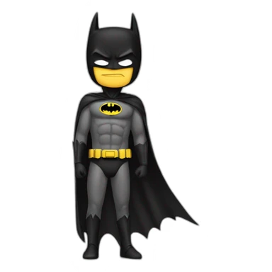 Batman wering à dress sticker