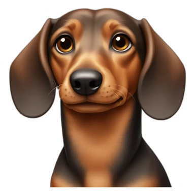 Miniature daschund sticker