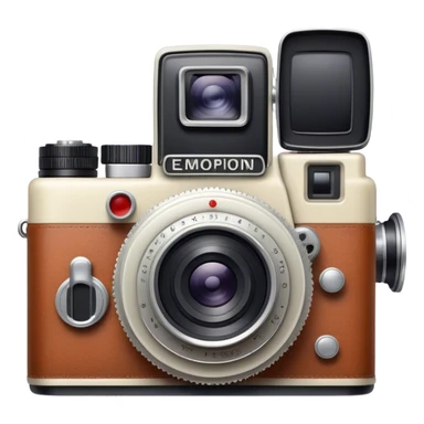 vintage photo cámera sticker