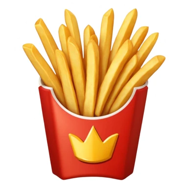 delfin co je frytki sticker