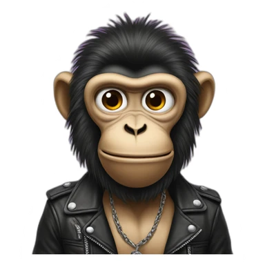 hard rock monkey sticker