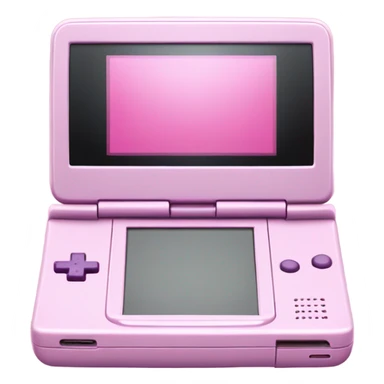 Pink Nintendo DS lite sticker