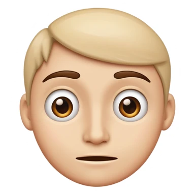 Mix of confused and smirk sticker