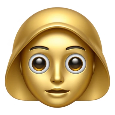 Generate a realistic emoji of AI artificial intelligence sticker