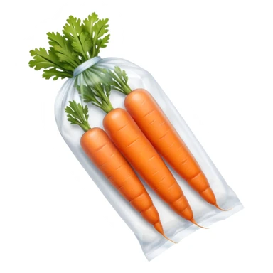 packaged baby carrots sticker