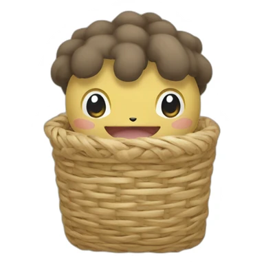 the pokemon rattan sticker