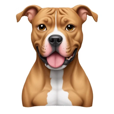 Pitbull com luvas de boxe sticker