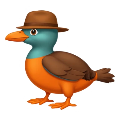 Perry the platypus sticker