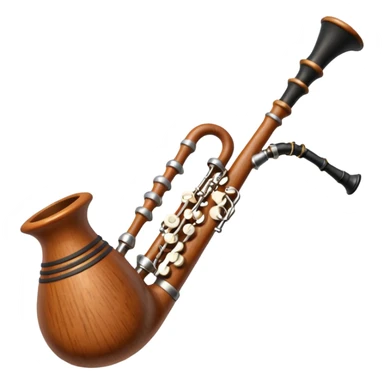 scotch bag pipe instrument sticker
